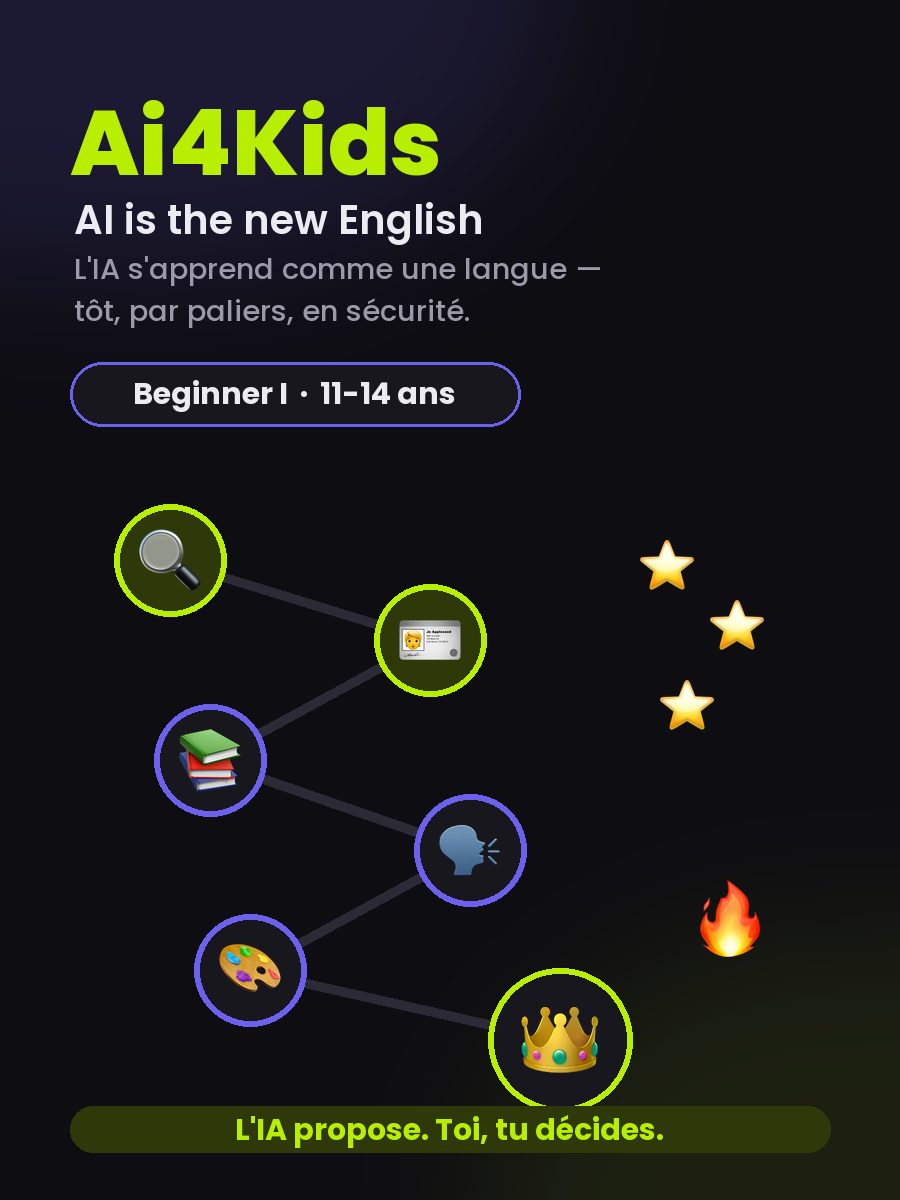 Ai4Kids · Beginner I — Découvrir